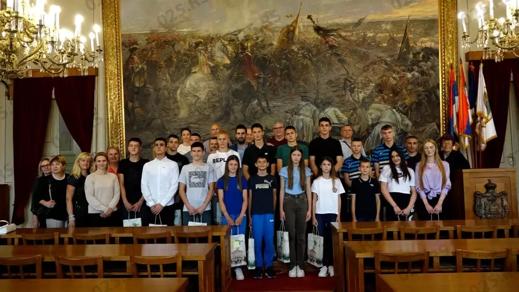 Sombor - prijem sportista