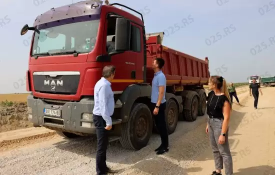 Obilazak radova Stapar-Sivac 