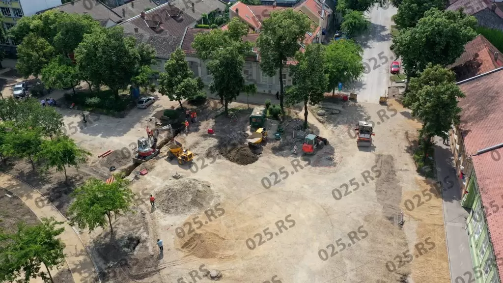 Sombor - izgradnja kružnog toka 4