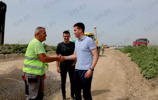 Obilazak radova Stapar-Sivac, Antonio Ratković 1