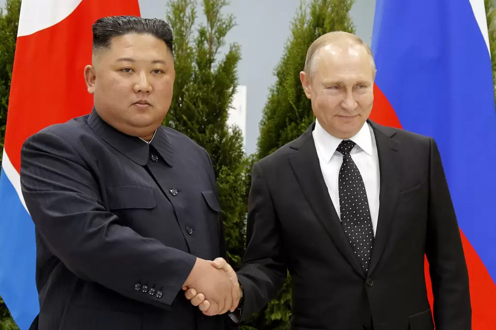 Putin i Kim