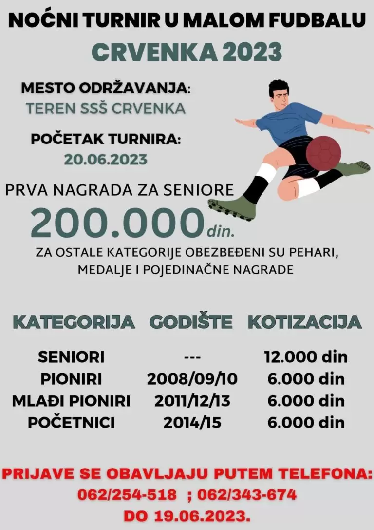 plakat - turnir
