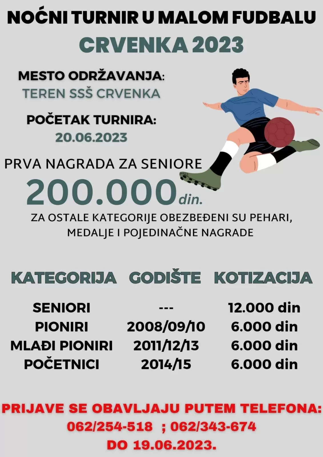 plakat - turnir