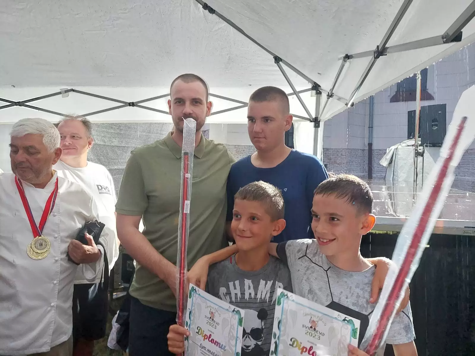 Pobednik svilojevačke Pasuljijade Veselin Cindrik sa Panonije