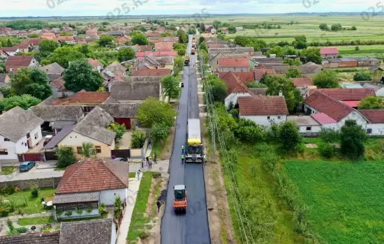  U toku završni radovi na asfaltiranju Apatinskog puta u Prigrevici