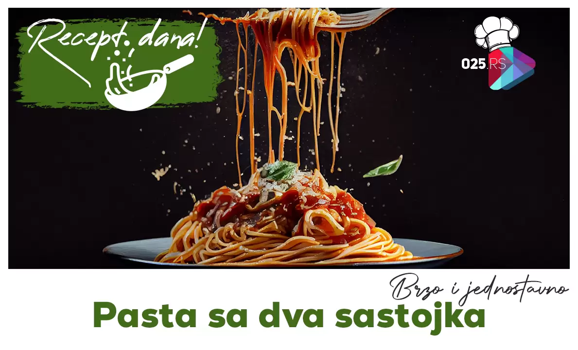 Pasta sa dva sastojka
