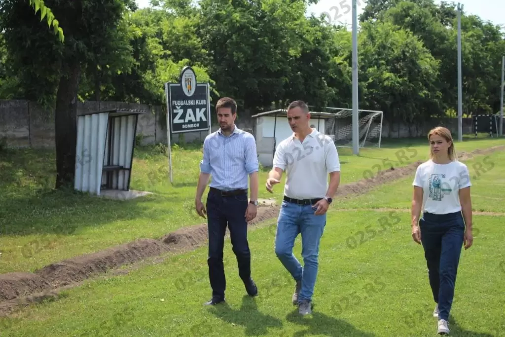 Sombor - obilazak radova na sportskoj infrastrukturi 3