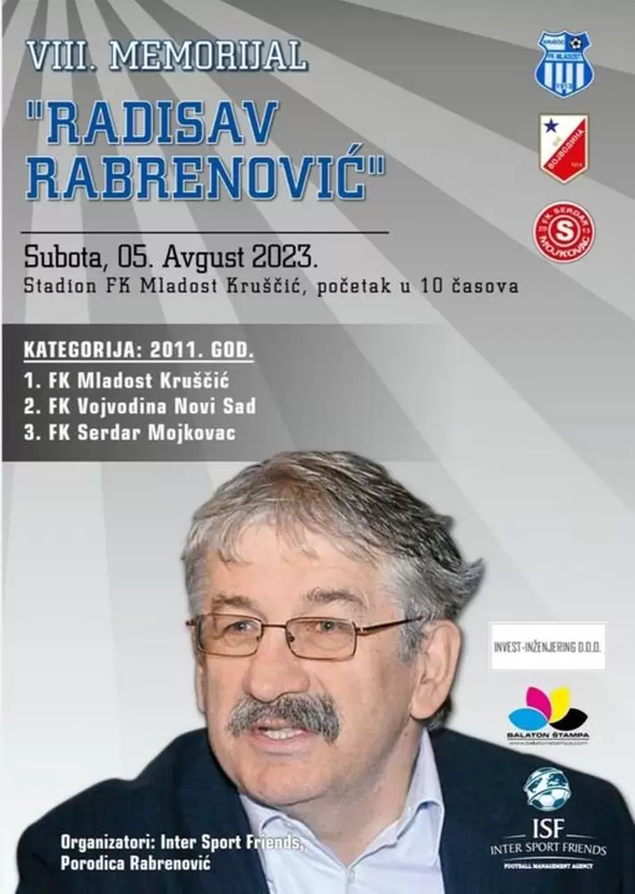8. Memorijal &quot;Radisav Rabrenović&quot; u Kruščiću