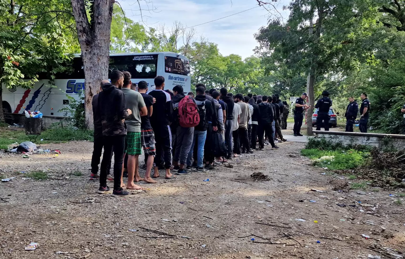 Migranti Sombor