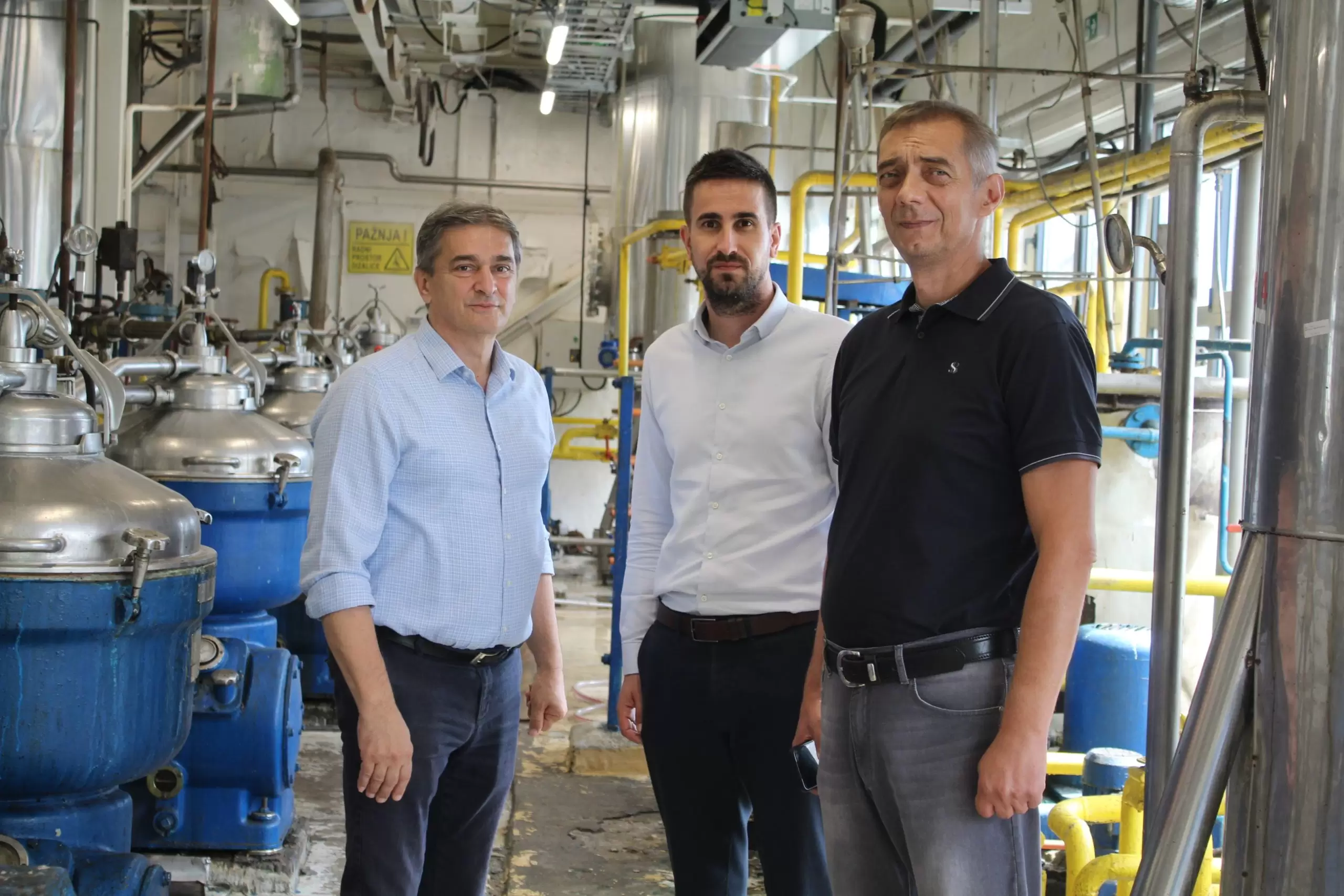 Ratković i Nonković obišli Fabriku za preradu žitarica „Bimal Sunce“ 