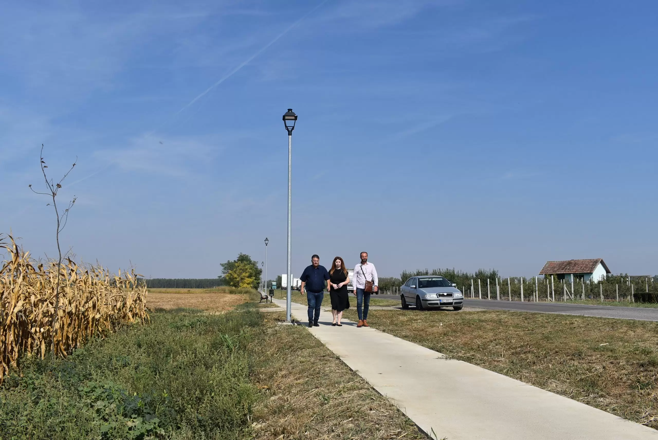 Predsednik opštine sa saradnicima obišao radove na 4 gradilišta 10