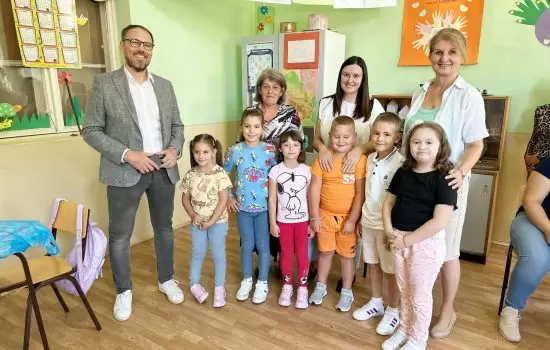 Kula: Miljanić i Ivanišević poželeli školarcima srećan početak 