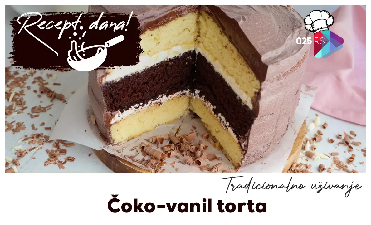čoko vanil torta