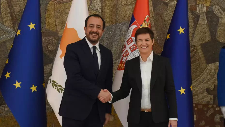 Ana Brnabić i predsednik Kipra