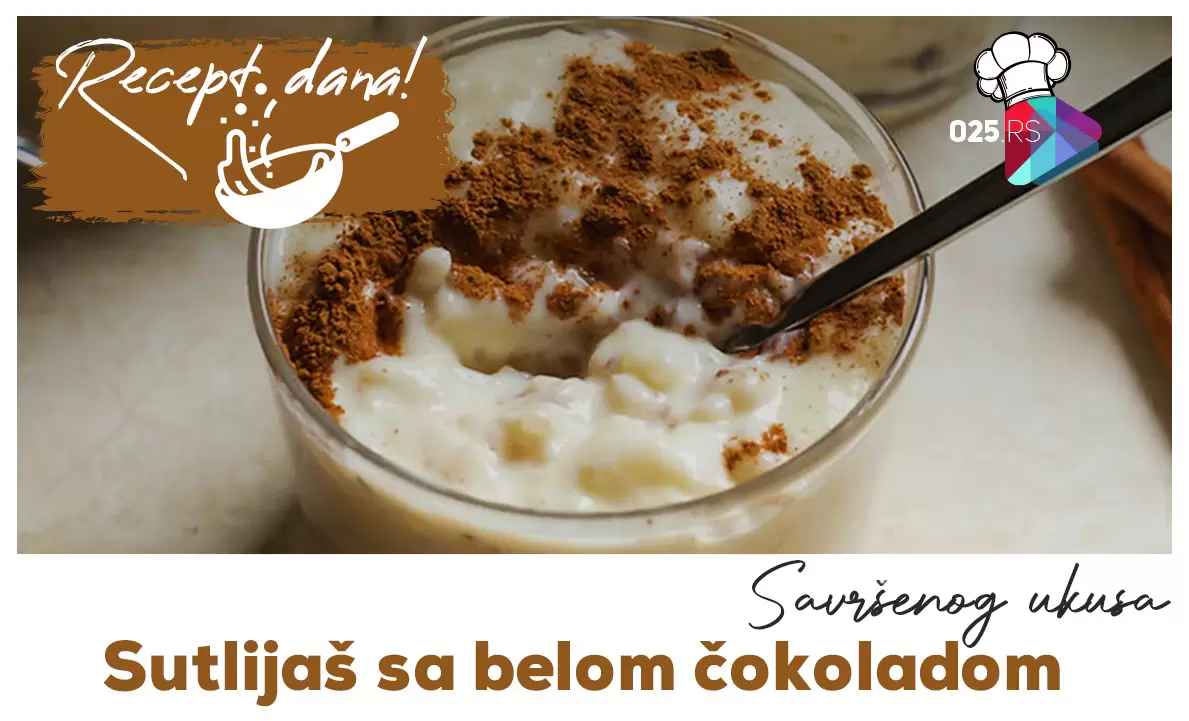 sutlijaš sa belom čokoladom