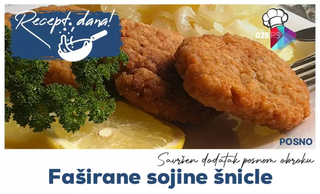 Faširane sojine šnicle