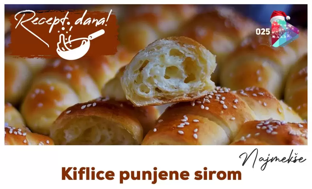 Kiflice punjene sirom
