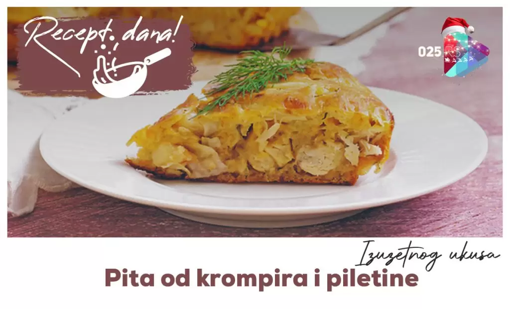 Pita od krompira i piletine