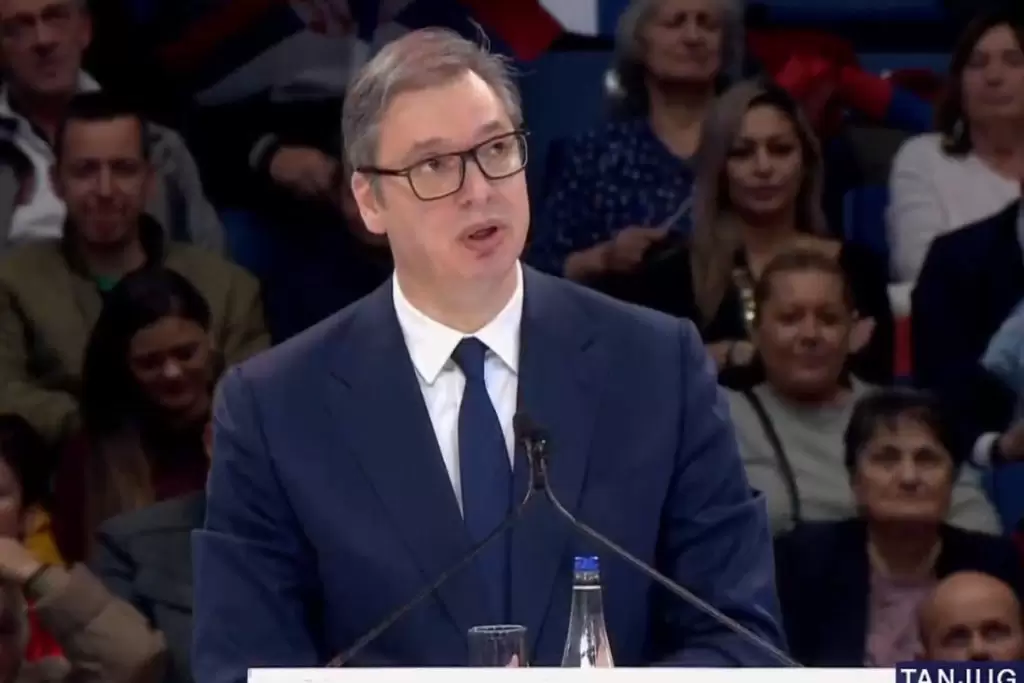 Vučić u Areni