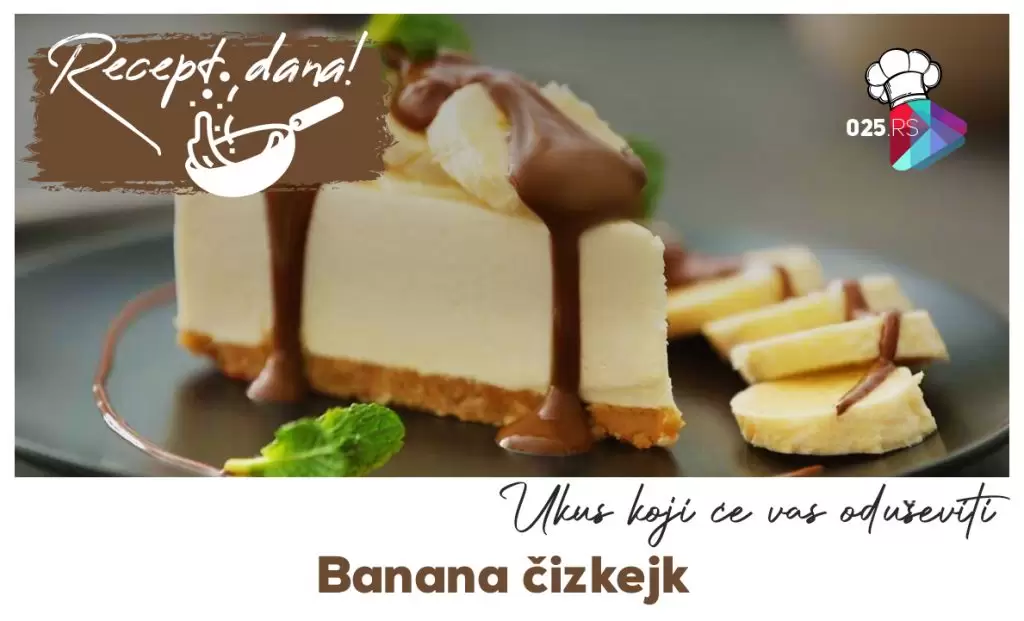 banana čizkejk