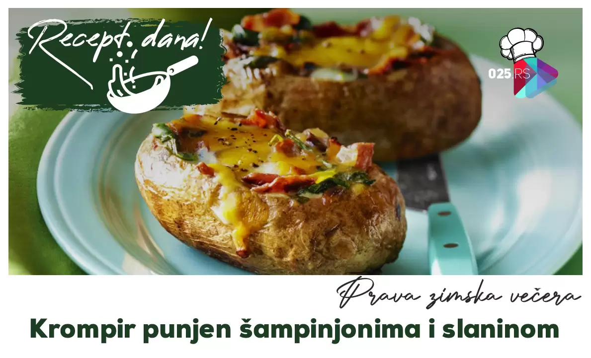 krompir punjen sampinjonima