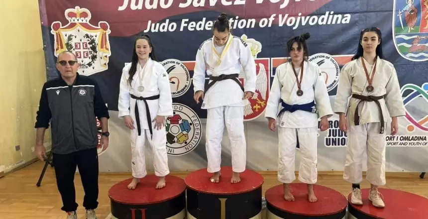 Jana Kovačević bronzana na Prvenstvu Vojvodine za kadete