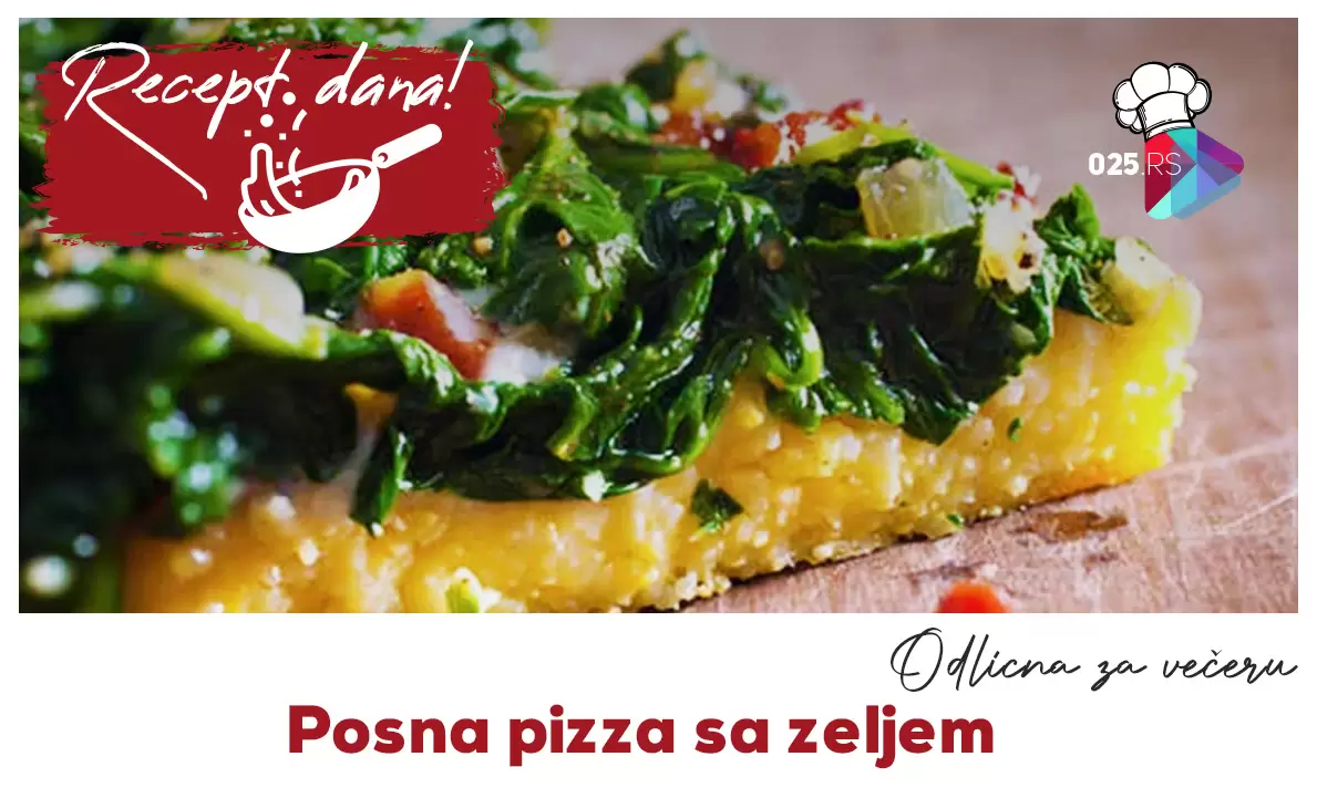 Posna pizza sa zeljem