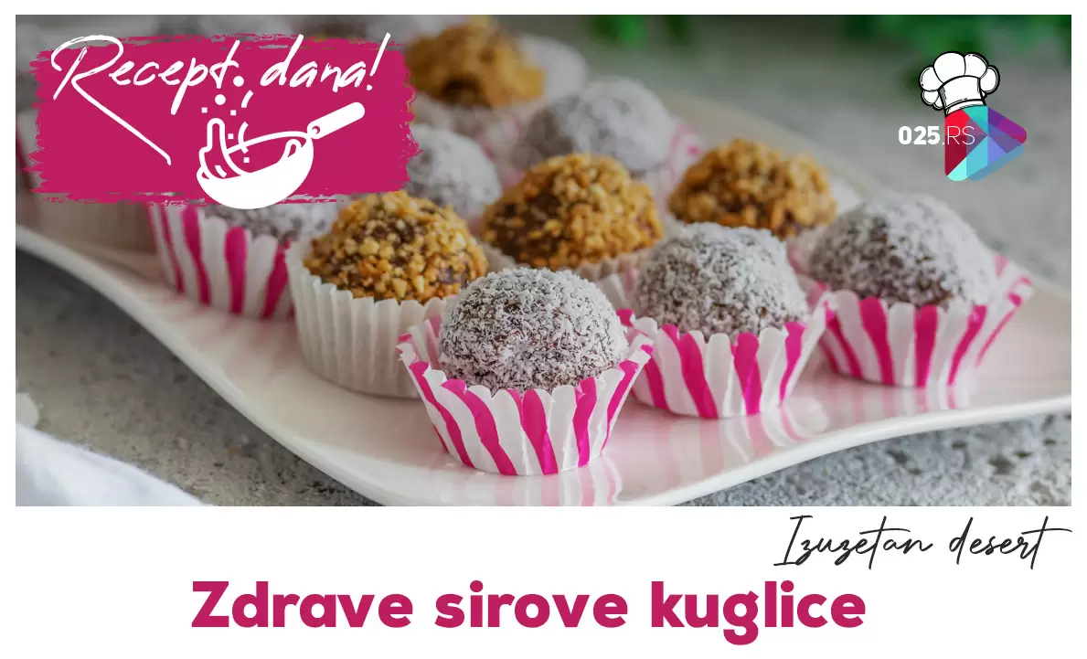 Zdrave sirove kuglice