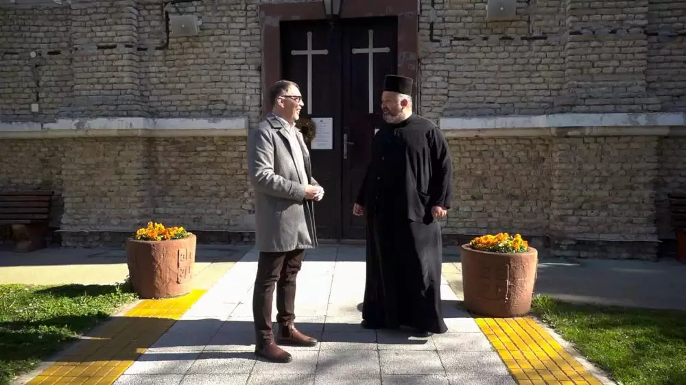 Kula: Miljanić obišao Hram Svetog apostola i evanđeliste Marka