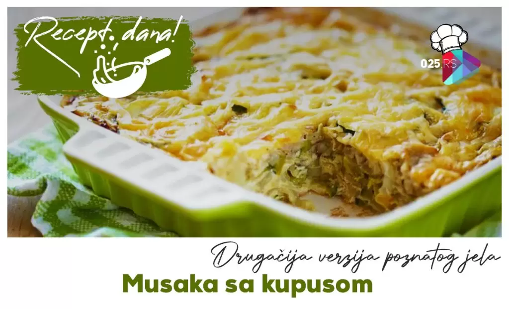 Musaka sa kupusom