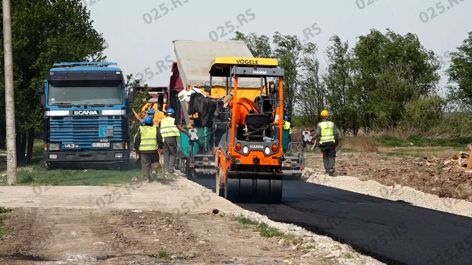 Svilojevo: U toku radovi na asfaltiranju, pri kraju izgradnja biciklističke staze
