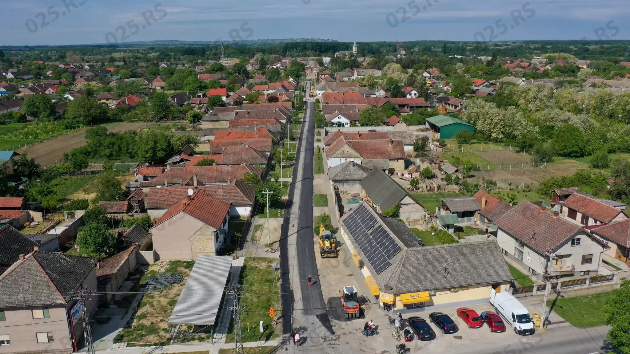 U toku radovi na proširenju Rodine ulice u Bezdanu