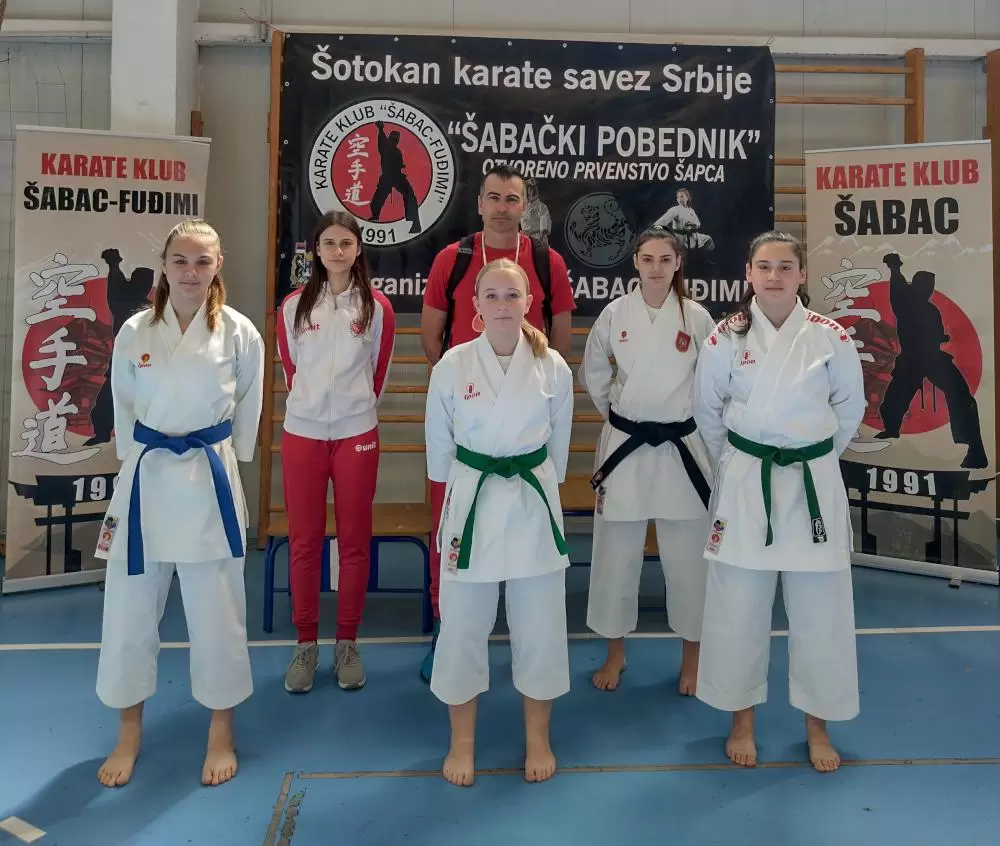 Teodora Sabo prva, Anastasia Andrek treća na Međunarodnom turniru u Šapcu