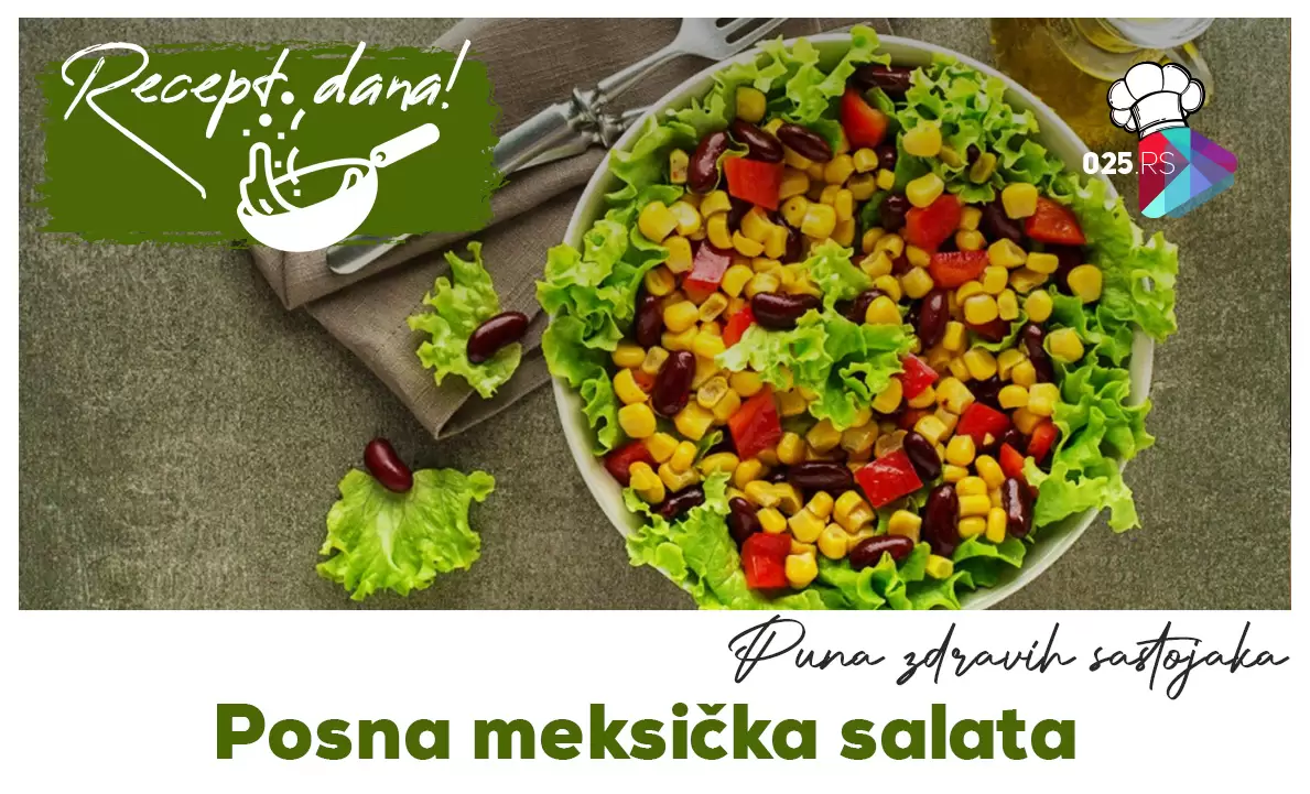 Posna meksička salata