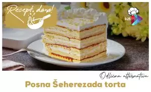 Posna Šeherezada torta