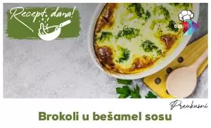 Brokoli u bešamel sosu