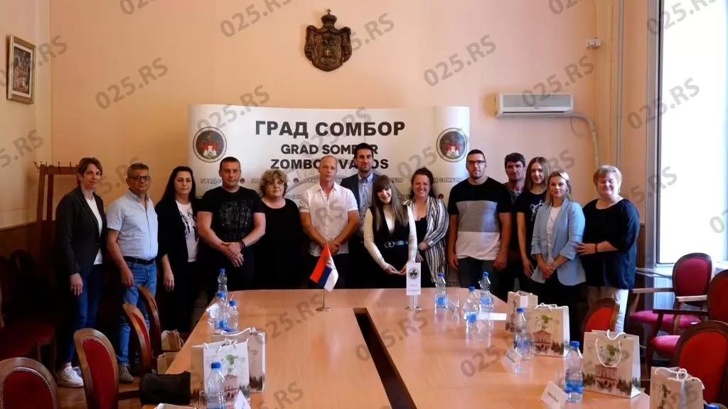 Prijem dobrovoljnih davalaca krvi kod gradonačelnika