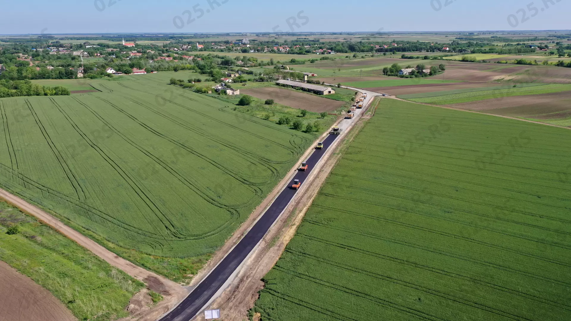 Asfaltiranje puta Riđica - Rastina