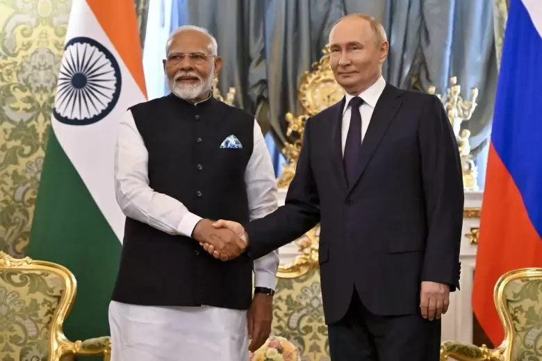 putin i Modij