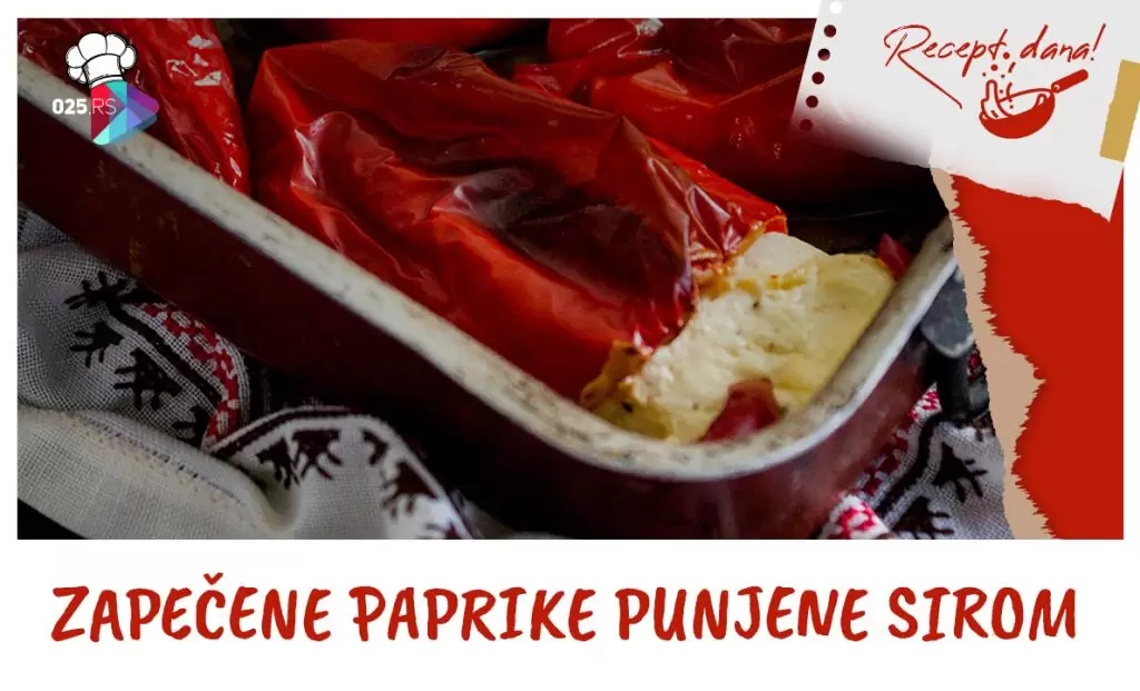 zapečena paprika