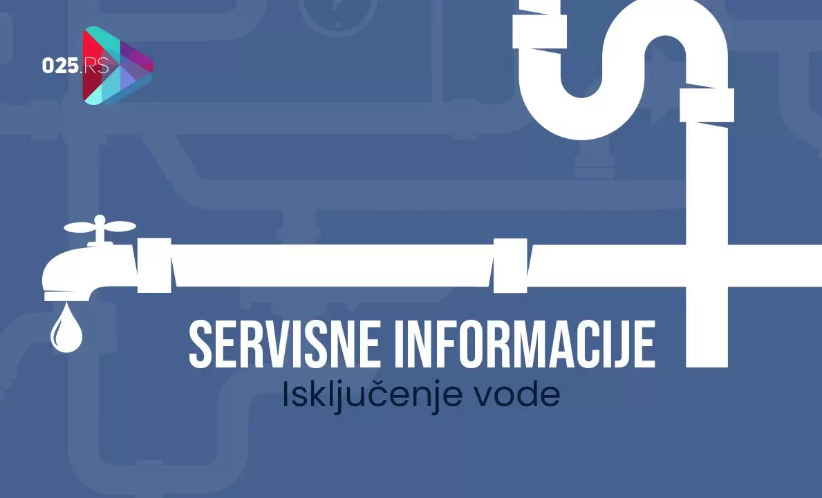 isključenje vode