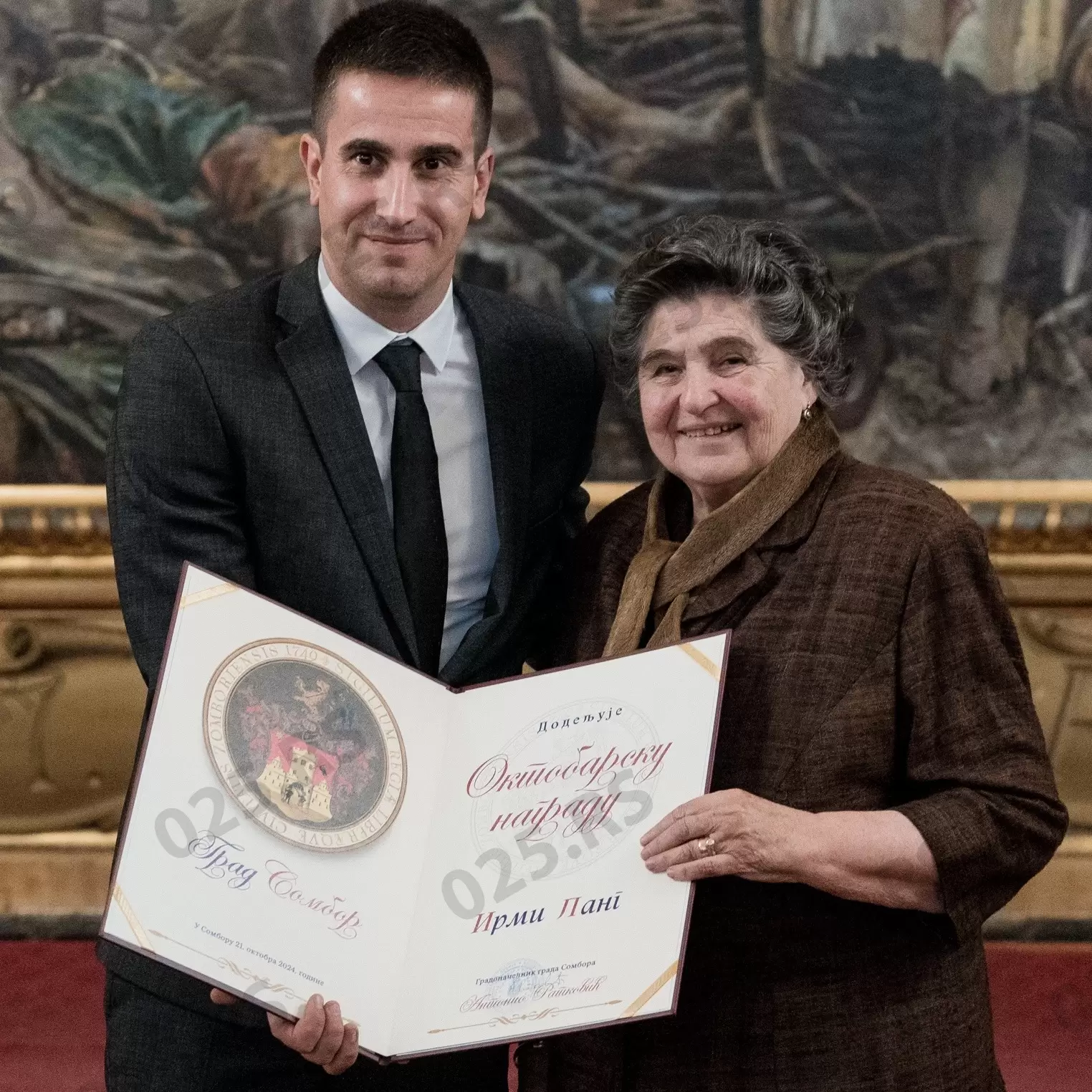 Irma Lang dobitnica Oktobarske nagrade 