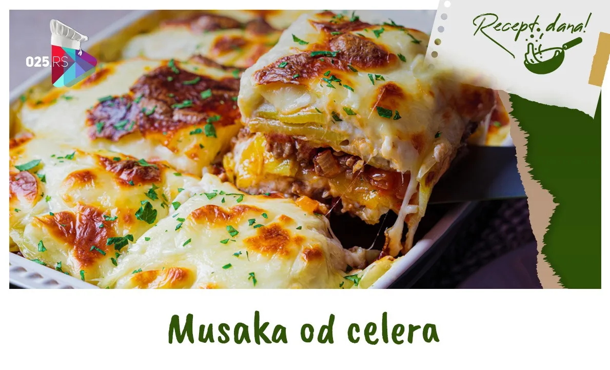Musaka od celera