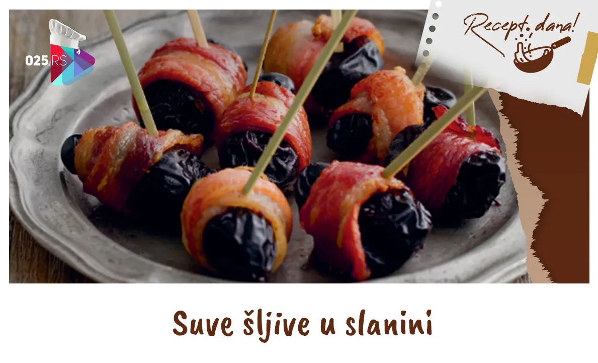 Suve šljive u slanini