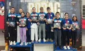 Karatistima „Hajduka“ deset medalja na Turniru „Borac kup 2025“
