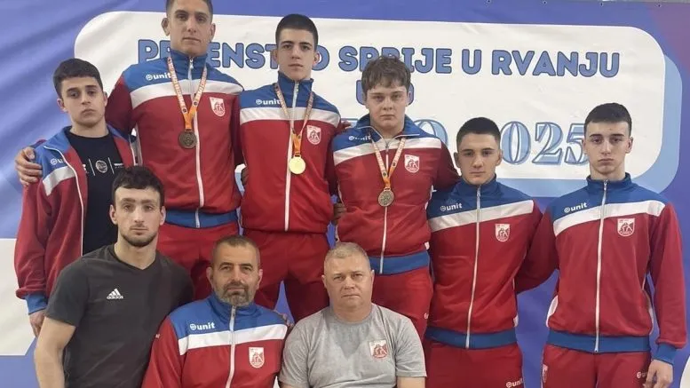 Kristian Dobi prvak Srbije u rvanju grčko-rimskim stilom