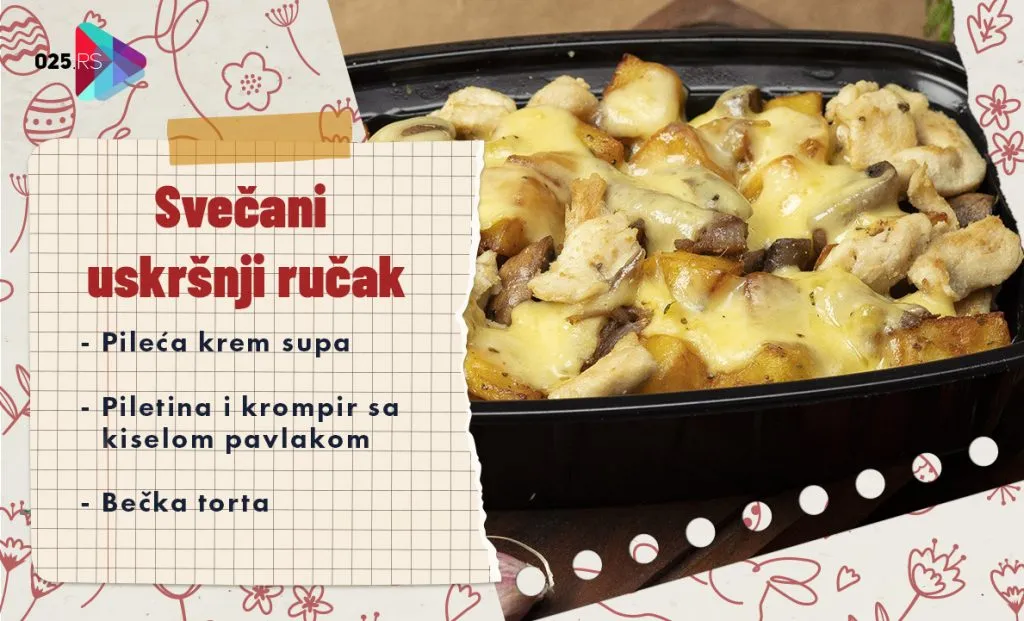 Svecani uskrsnji rucak