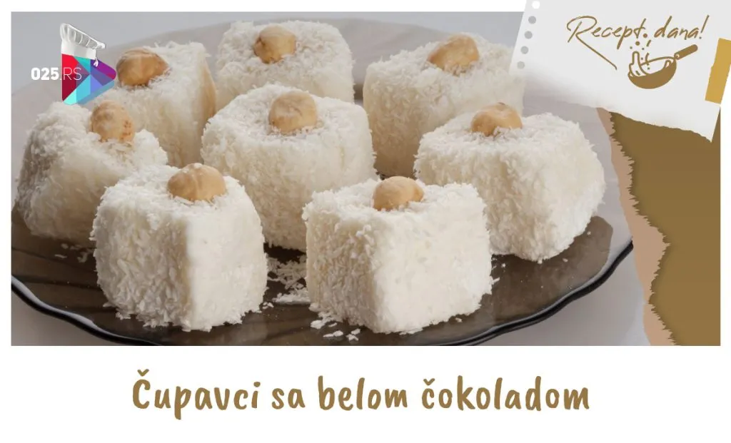 Čupavci sa belom čokoladom