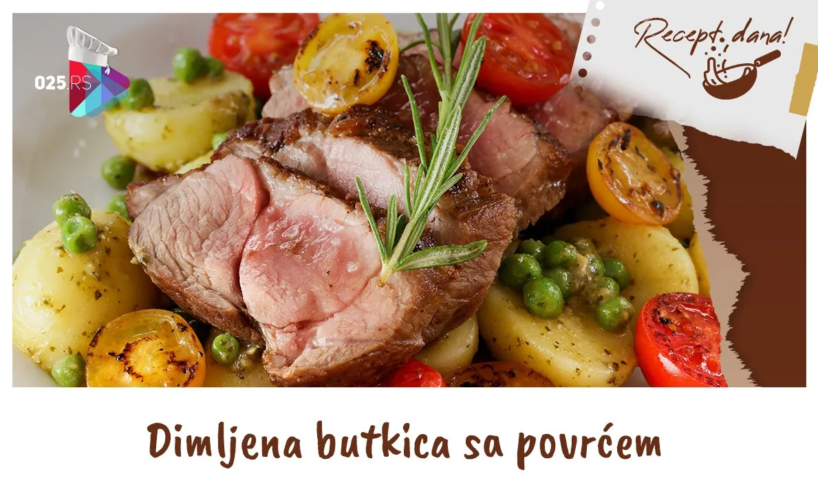 Dimljena butkica sa povrćem