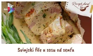 Svinjski file u sosu